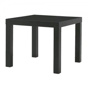 이케아 구매대행 이케몰,이케아 LACK 라크 보조테이블, 블랙 55x55cm(003.529.88),IKEA